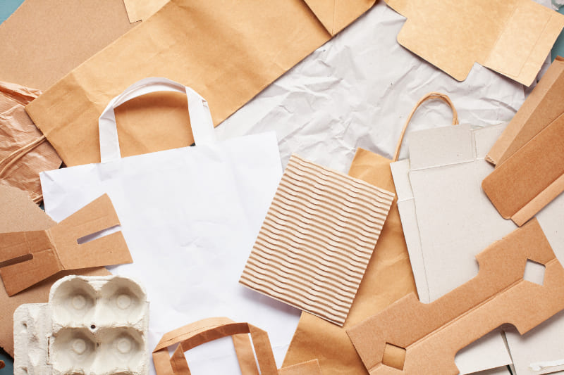 Carton et papiers